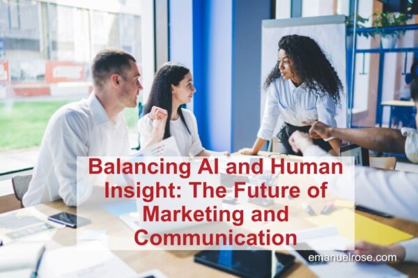 Balancing AI and Human Insight - Emanuel Rose | AI Marketing Strategist